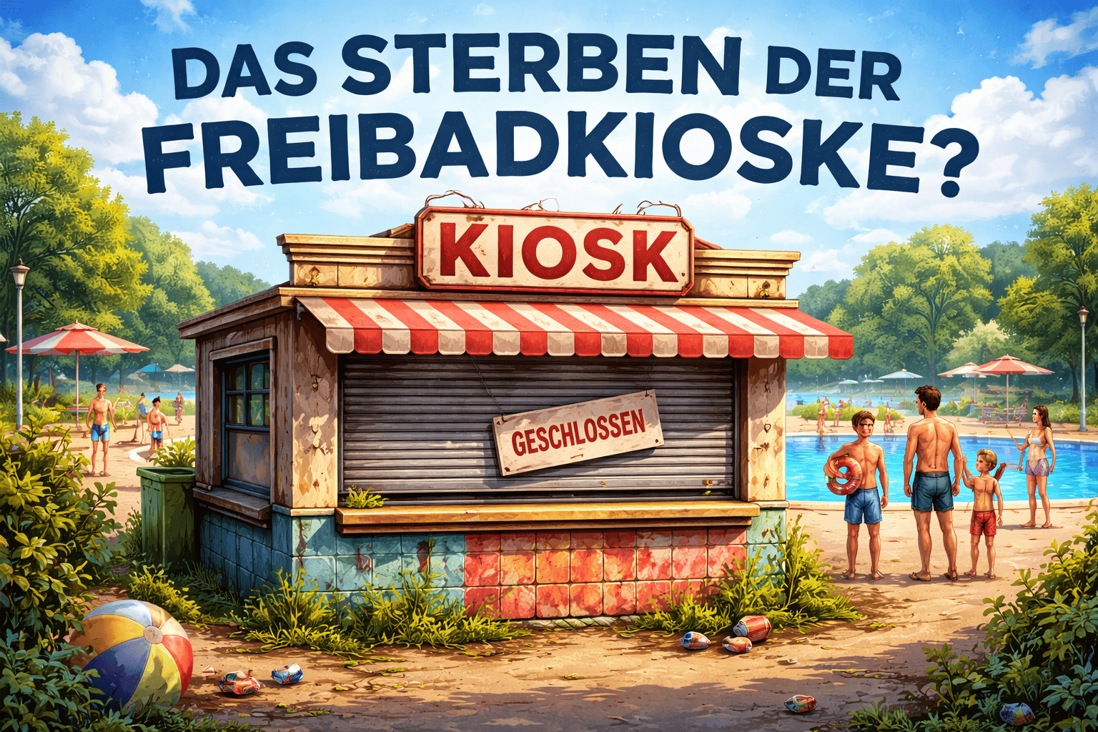 Das stille Sterben der Schwimmbadkioske – und warum Freibäder jetzt umdenken müssen